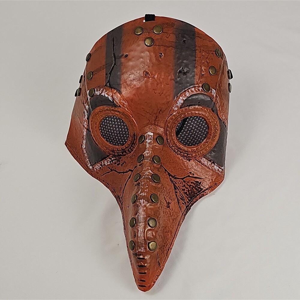 Plague Doctor Mask Long Nose Bird Beak Plague Steampunk Halloween plastic